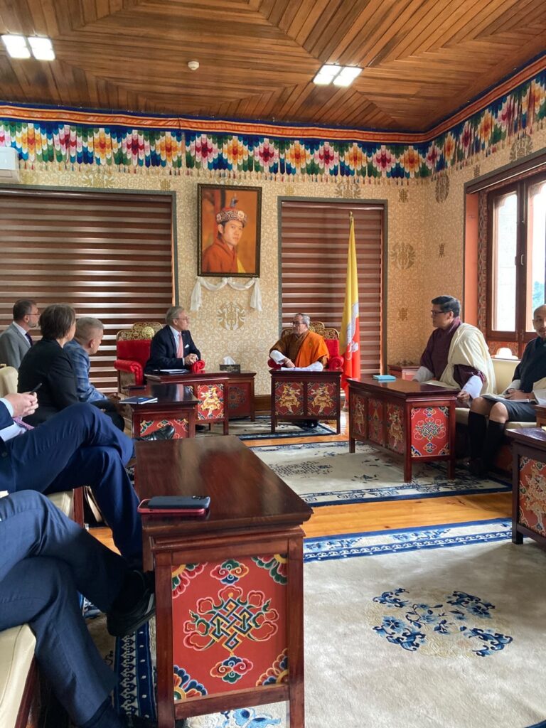 Întâlnire oficială a delegației Parlamentului European în cadrul Reuniunii Interparlamentare UE-Bhutan
